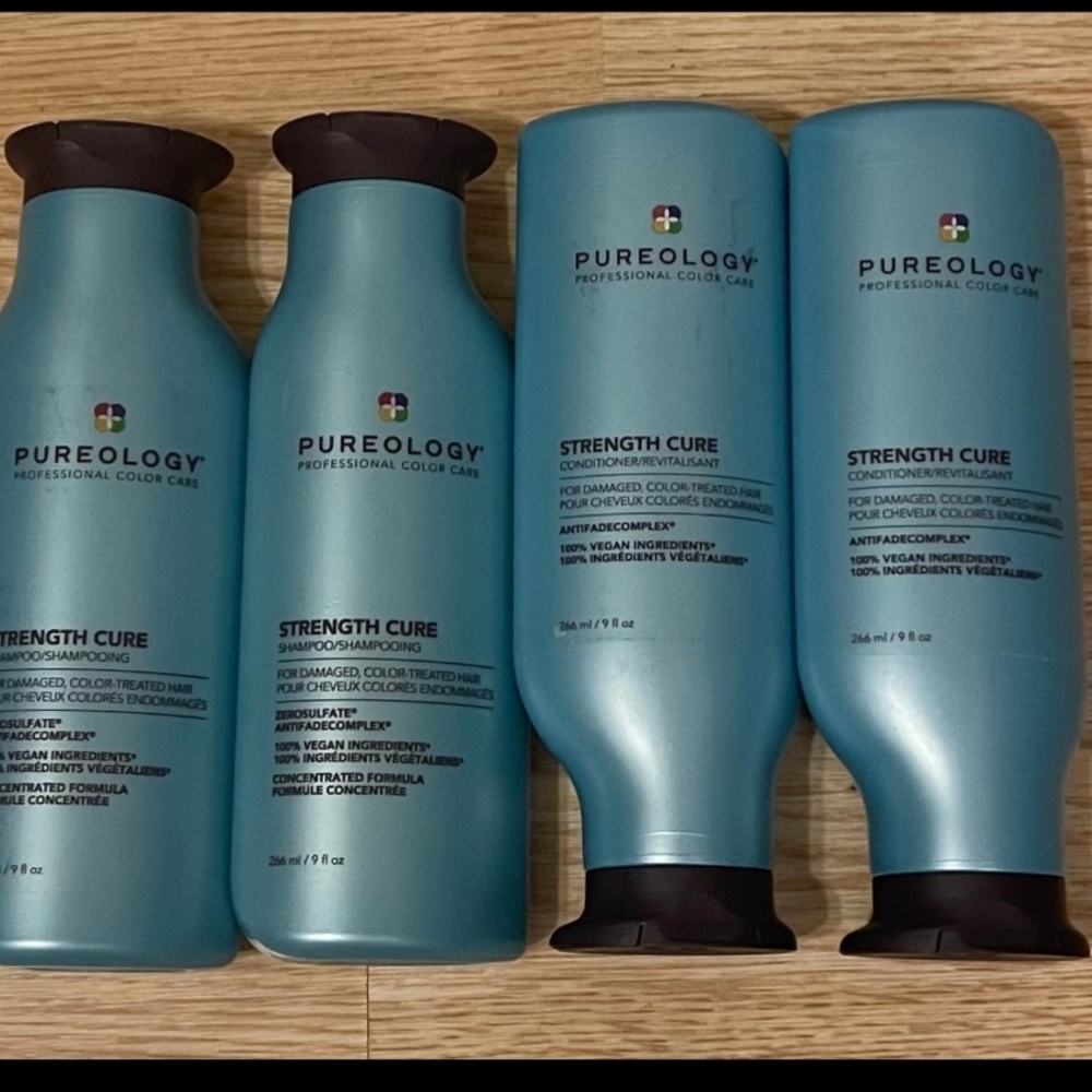 Pureology Strength Cure Hair Care Set in Blue
